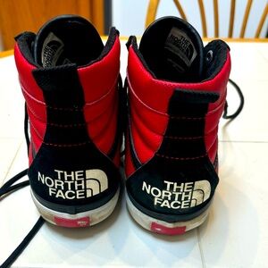 Vans and North Face collab. High tops, size 11.5